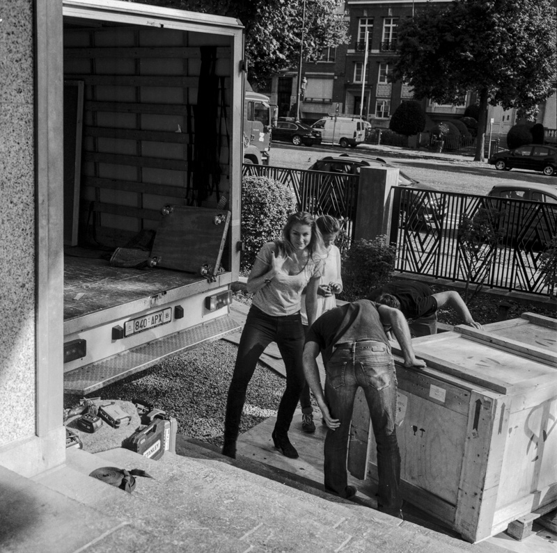 Labour Anonymous III: Vernissage [Black & White] [SQUARE] 2