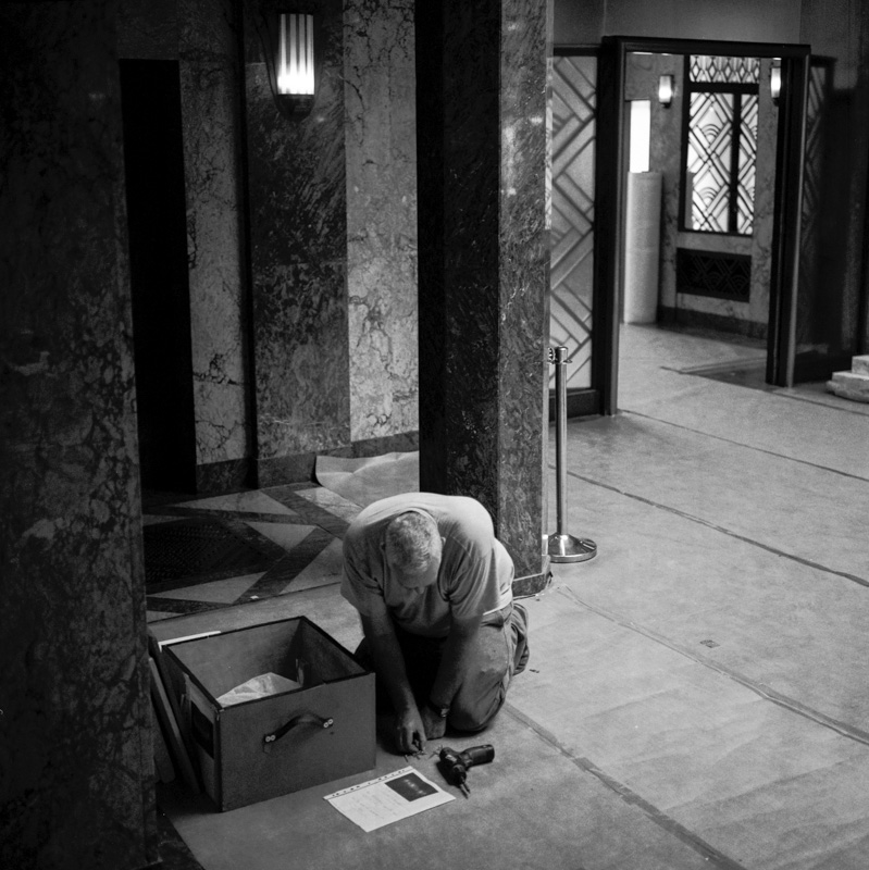 Labour Anonymous III: Vernissage [Black & White] [SQUARE] 8