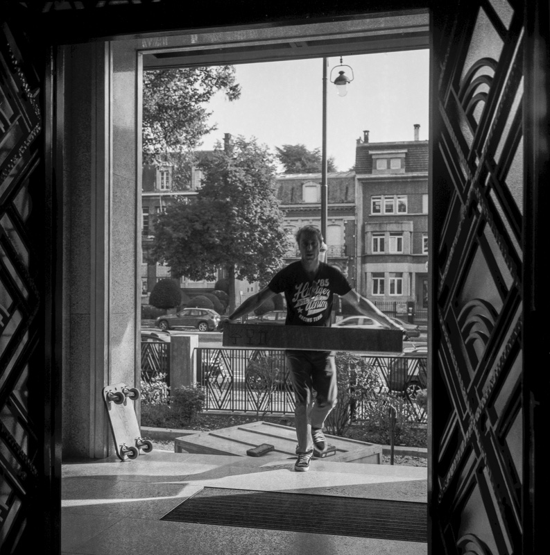 Labour Anonymous III: Vernissage [Black & White] [SQUARE] 17
